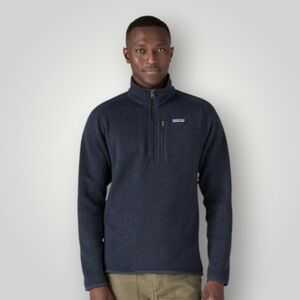 Patagonia Better Sweater 1/4 Zip Fleece Pullover Medium Navy Neo Navy Recycled